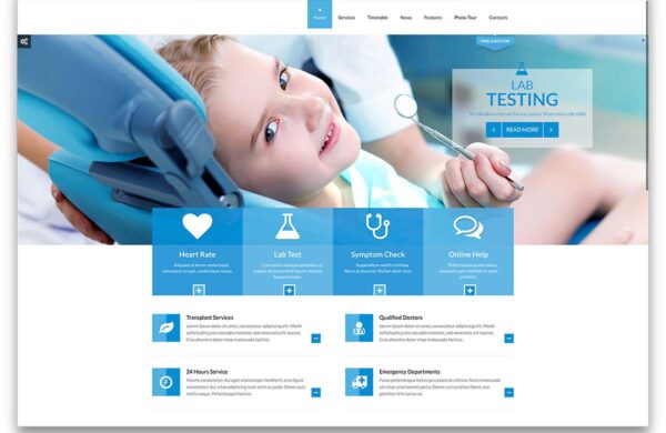 We Design the best medical website in Nigeria