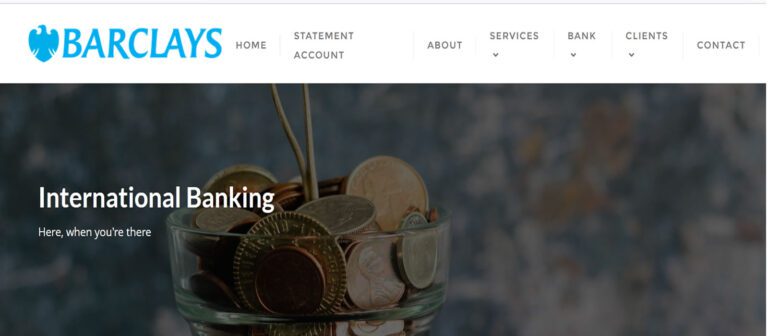 Barclays Online Banking